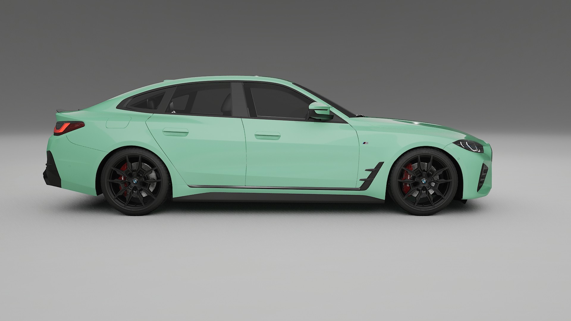 BMW I4 G26 M-Package TPU Paint Protection Film | DUSTY Color Change PPF Full Pre-Cut Kit