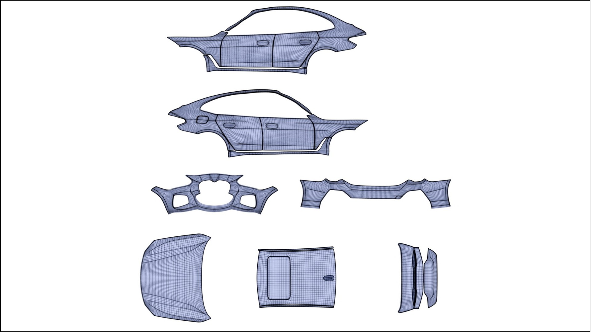BMW I4 G26 M-Package TPU Paint Protection Film | INFERNO Color Change PPF Full Pre-Cut Kit