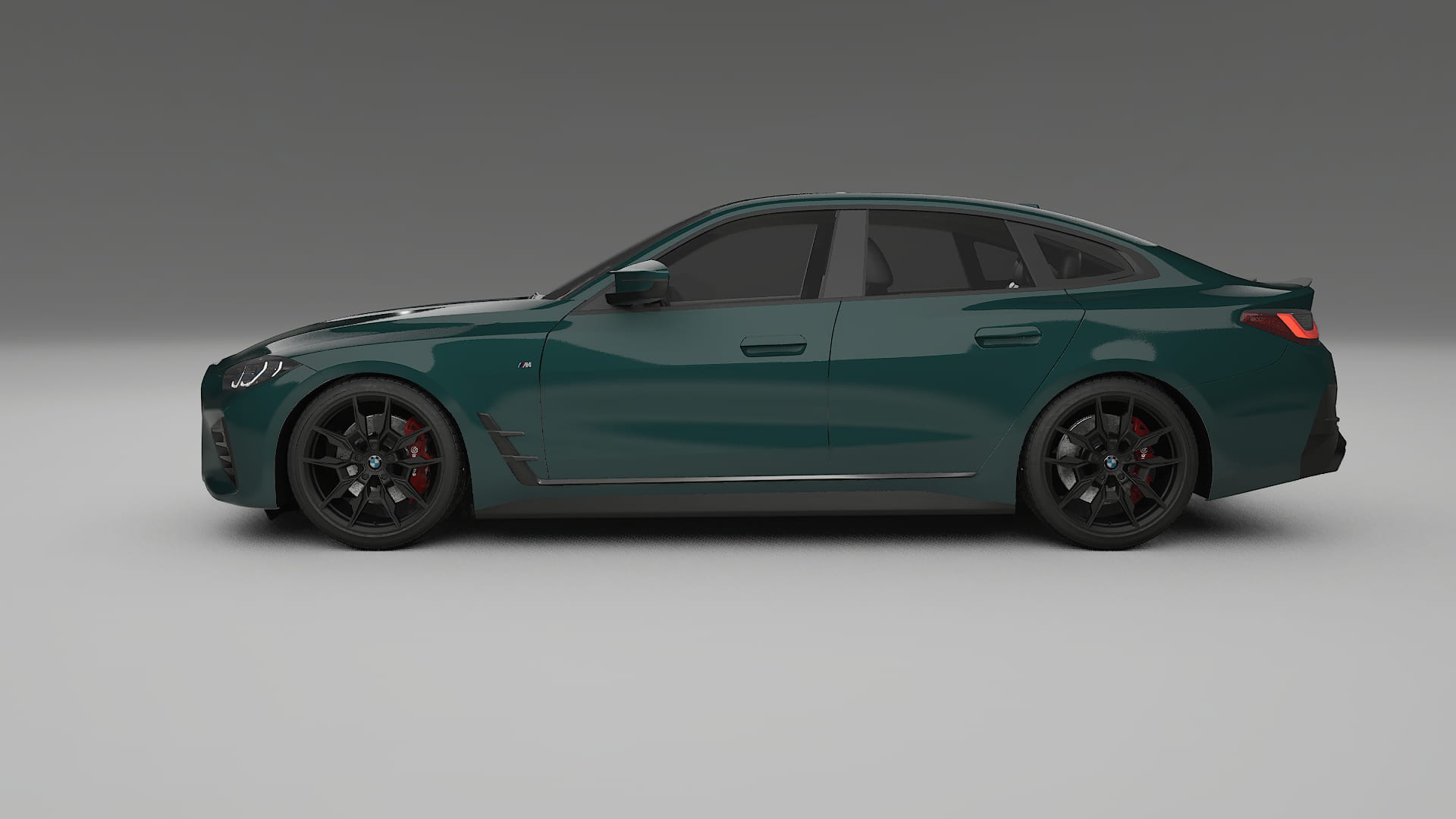 BMW I4 G26 M-Package TPU Paint Protection Film | INFERNO Color Change PPF Full Pre-Cut Kit