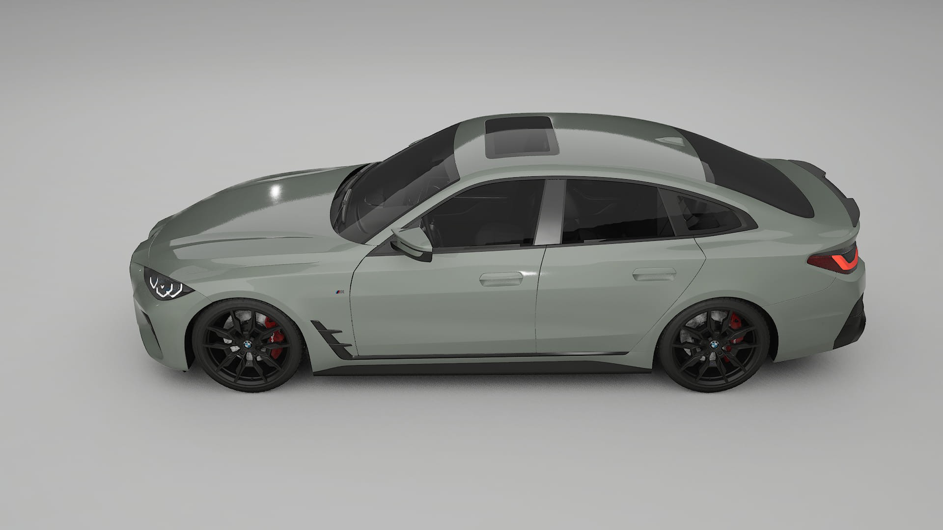 BMW I4 G26 M-Package TPU Paint Protection Film | SLATE Color Change PPF Full Pre-Cut Kit