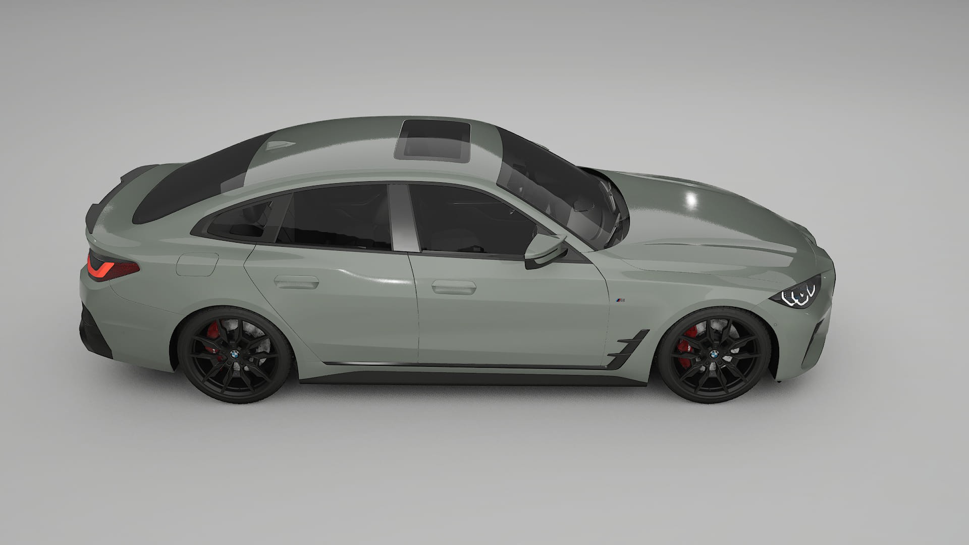 BMW I4 G26 M-Package TPU Paint Protection Film | SLATE Color Change PPF Full Pre-Cut Kit