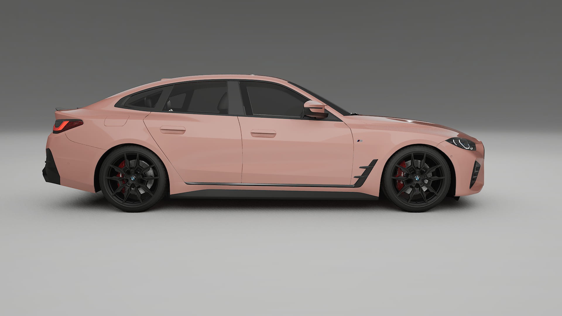 BMW I4 G26 M-Package TPU Paint Protection Film | BLUSH Color Change PPF Full Pre-Cut Kit