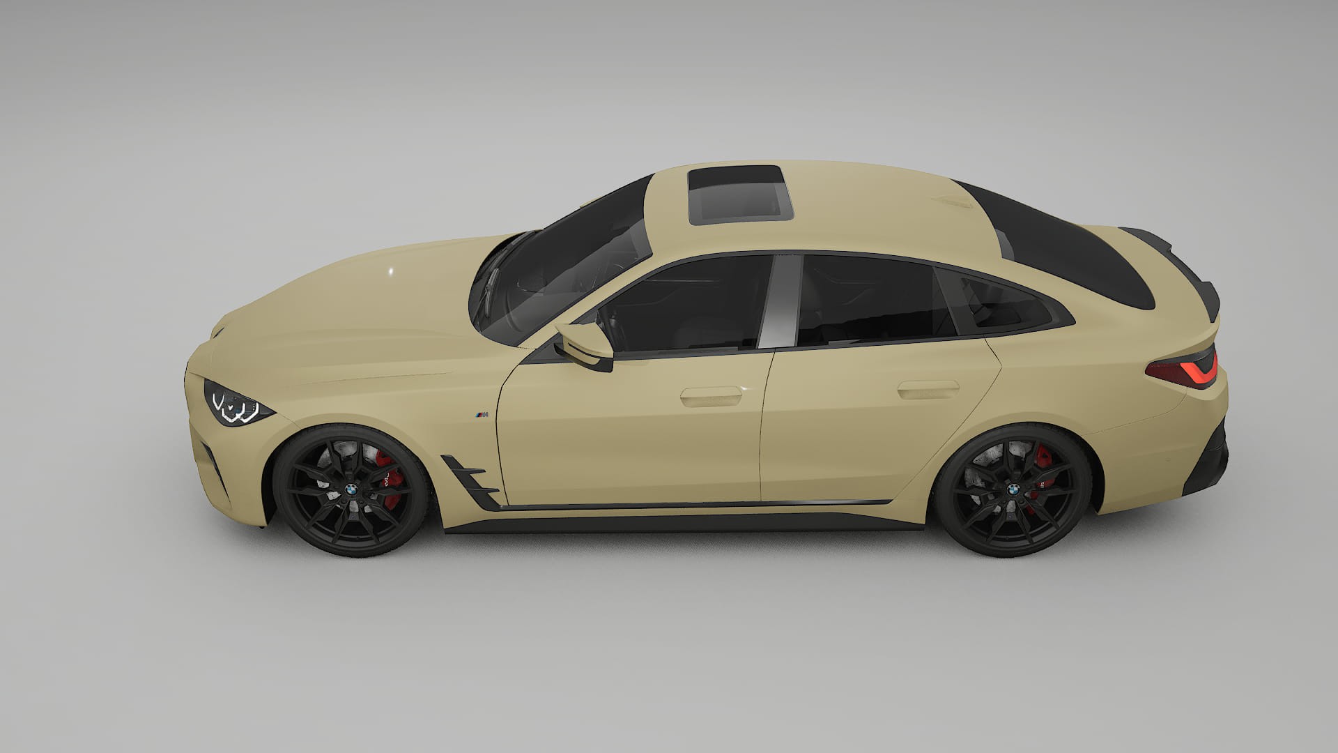 BMW I4 G26 M-Package TPU Paint Protection Film | SAND Color Change PPF Full Pre-Cut Kit