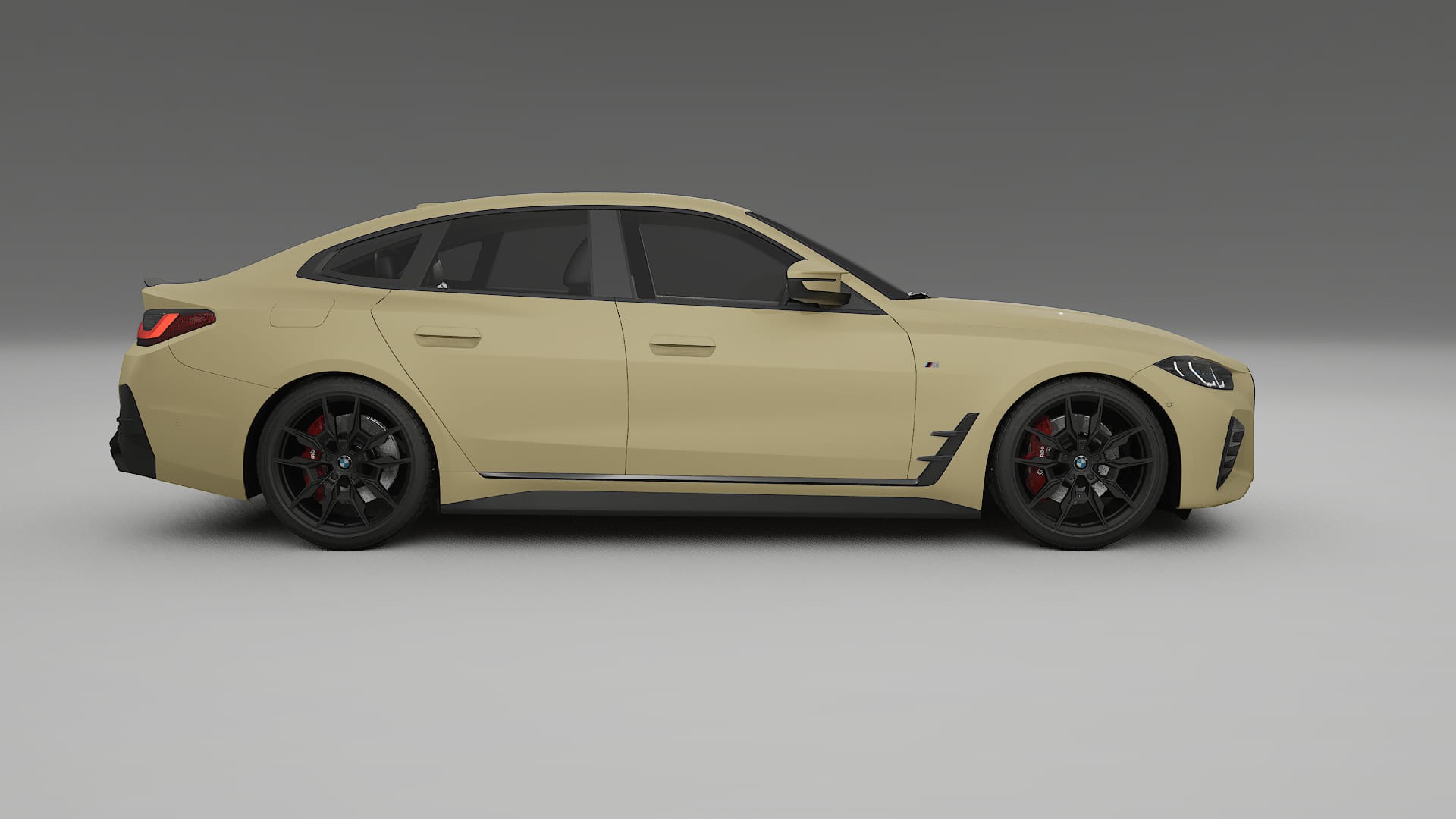 BMW I4 G26 M-Package TPU Paint Protection Film | SAND Color Change PPF Full Pre-Cut Kit