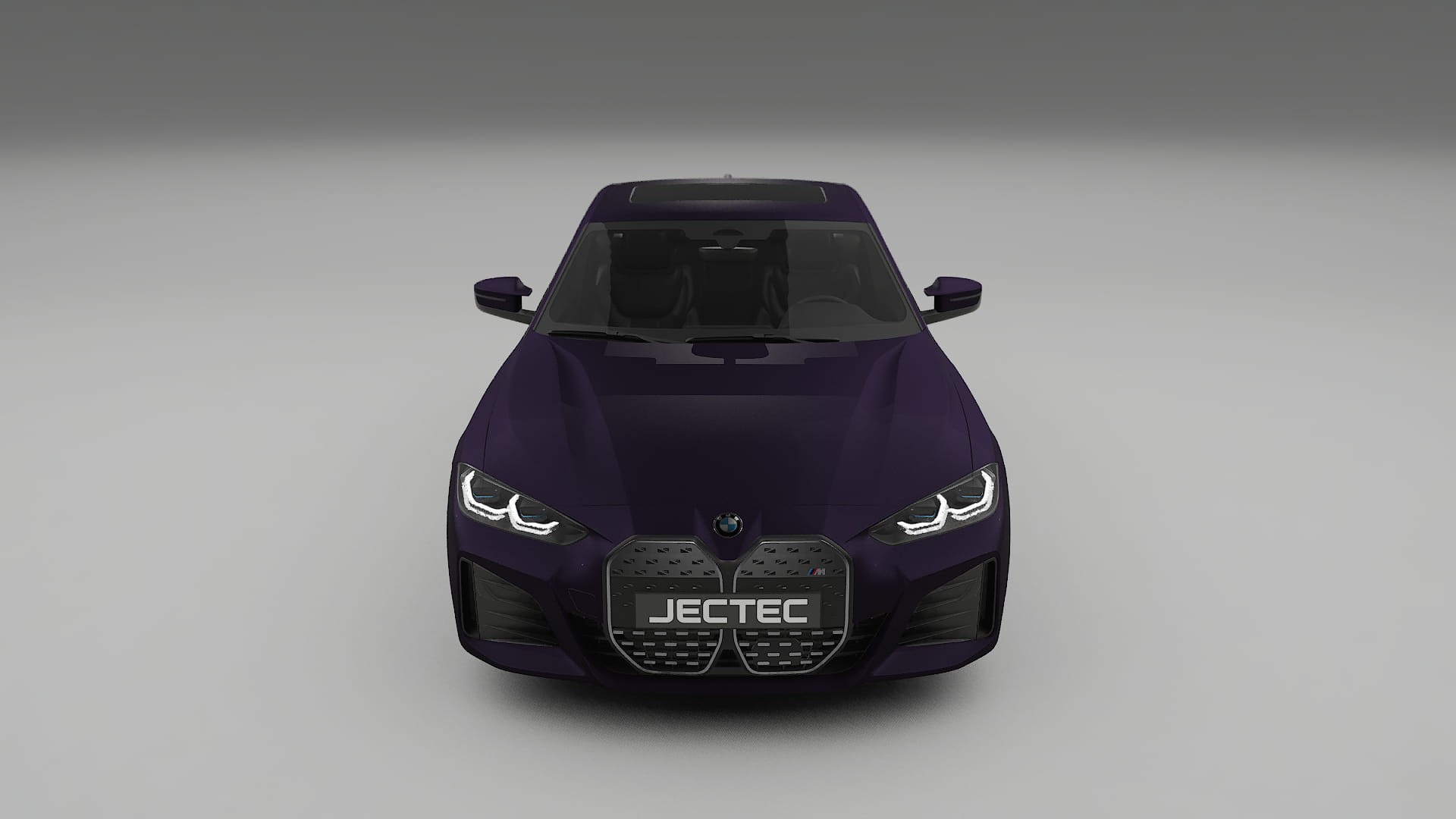 BMW I4 G26 M-Package TPU Paint Protection Film | VIOLET Color Change PPF Full Pre-Cut Kit