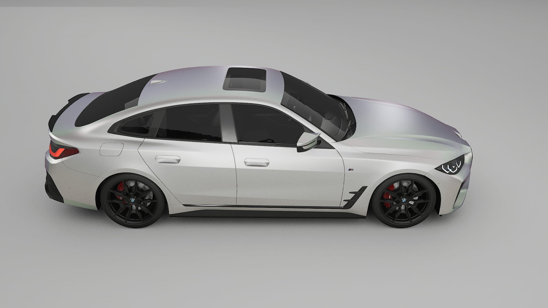 BMW I4 G26 M-Package TPU Paint Protection Film | NEBULA Color Change PPF Full Pre-Cut Kit