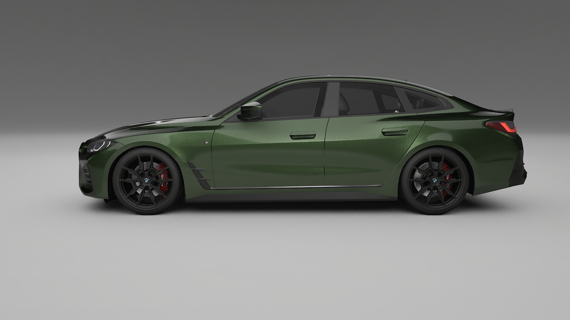 BMW I4 G26 M-Package TPU Paint Protection Film | LAGOON Color Change PPF Full Pre-Cut Kit