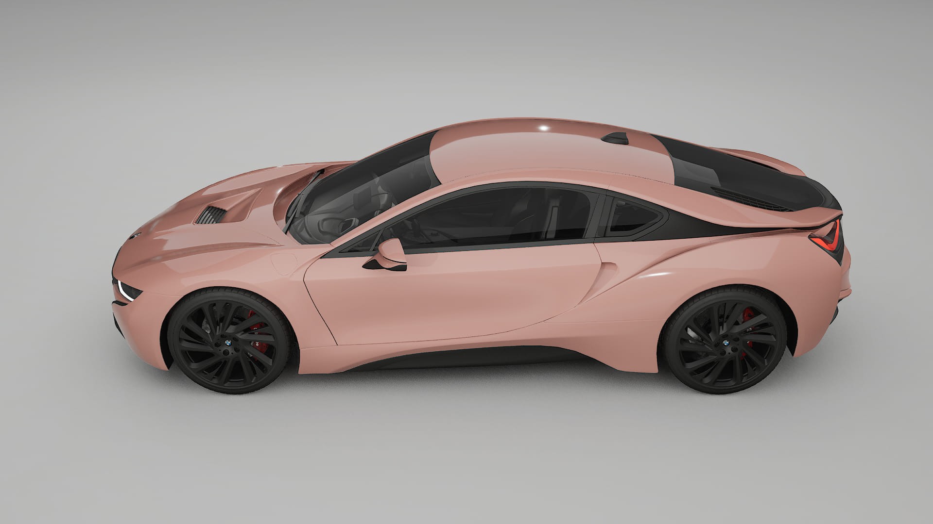 BMW I8 I12 TPU Paint Protection Film | BLUSH Color Change PPF Full Pre-Cut Kit