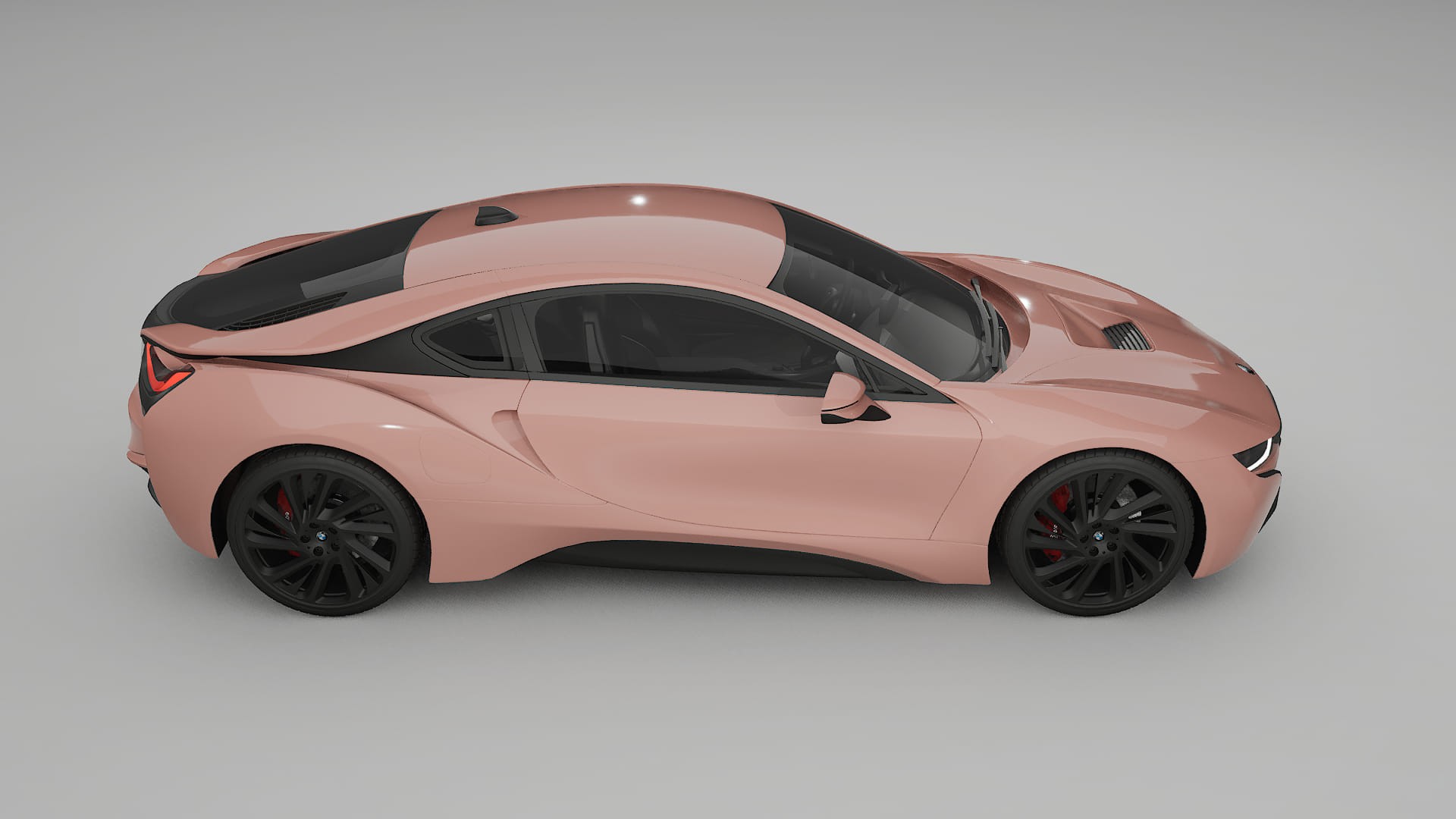 BMW I8 I12 TPU Paint Protection Film | BLUSH Color Change PPF Full Pre-Cut Kit