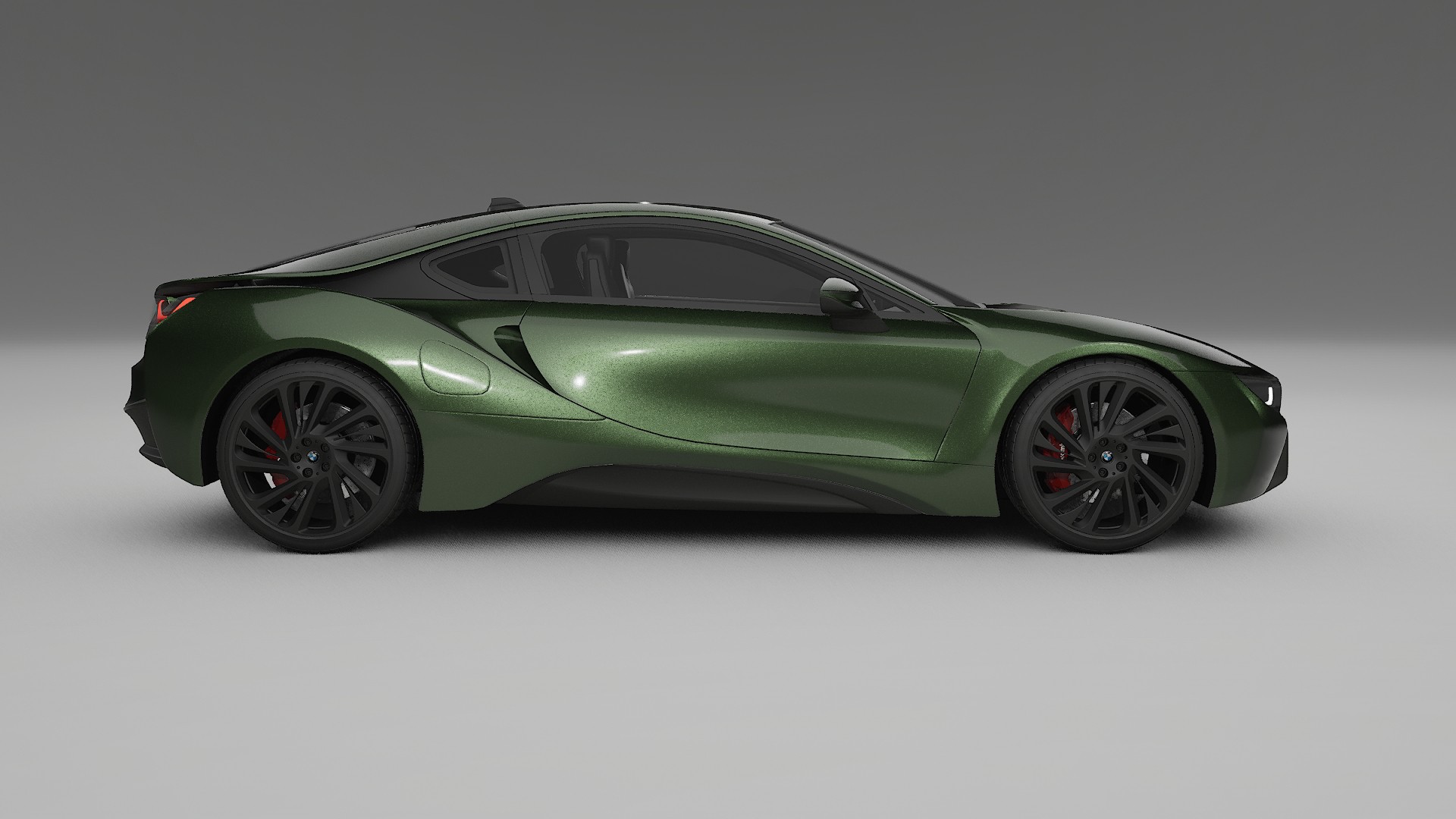 BMW I8 I12 TPU Paint Protection Film | LAGOON Color Change PPF Full Pre-Cut Kit