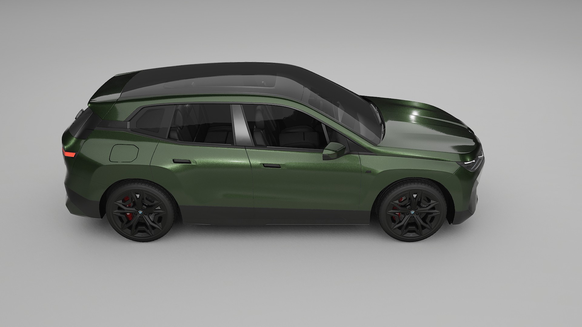 BMW iX M60 TPU Paint Protection Film | LAGOON Color Change PPF Full Pre-Cut Kit