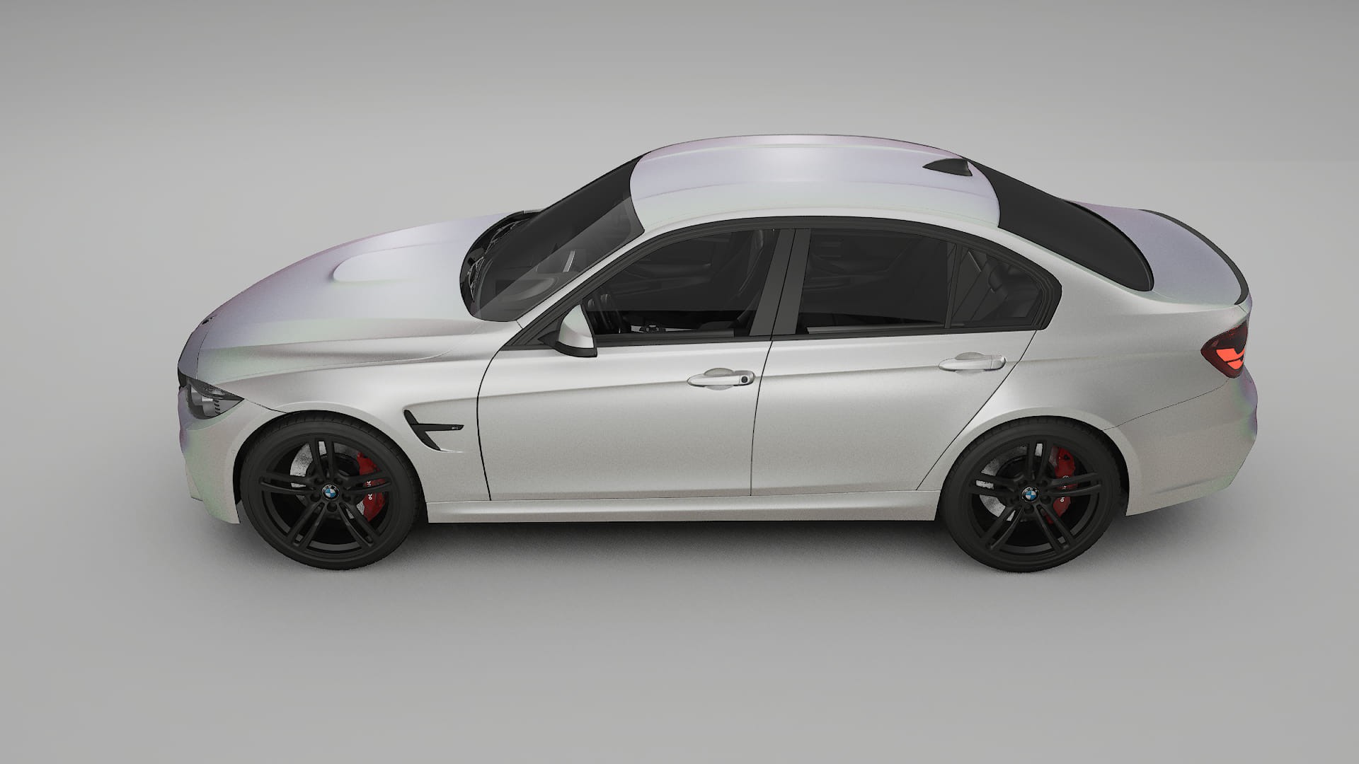 BMW M3 F80 TPU Paint Protection Film | NEBULA Color Change PPF Full Pre-Cut Kit