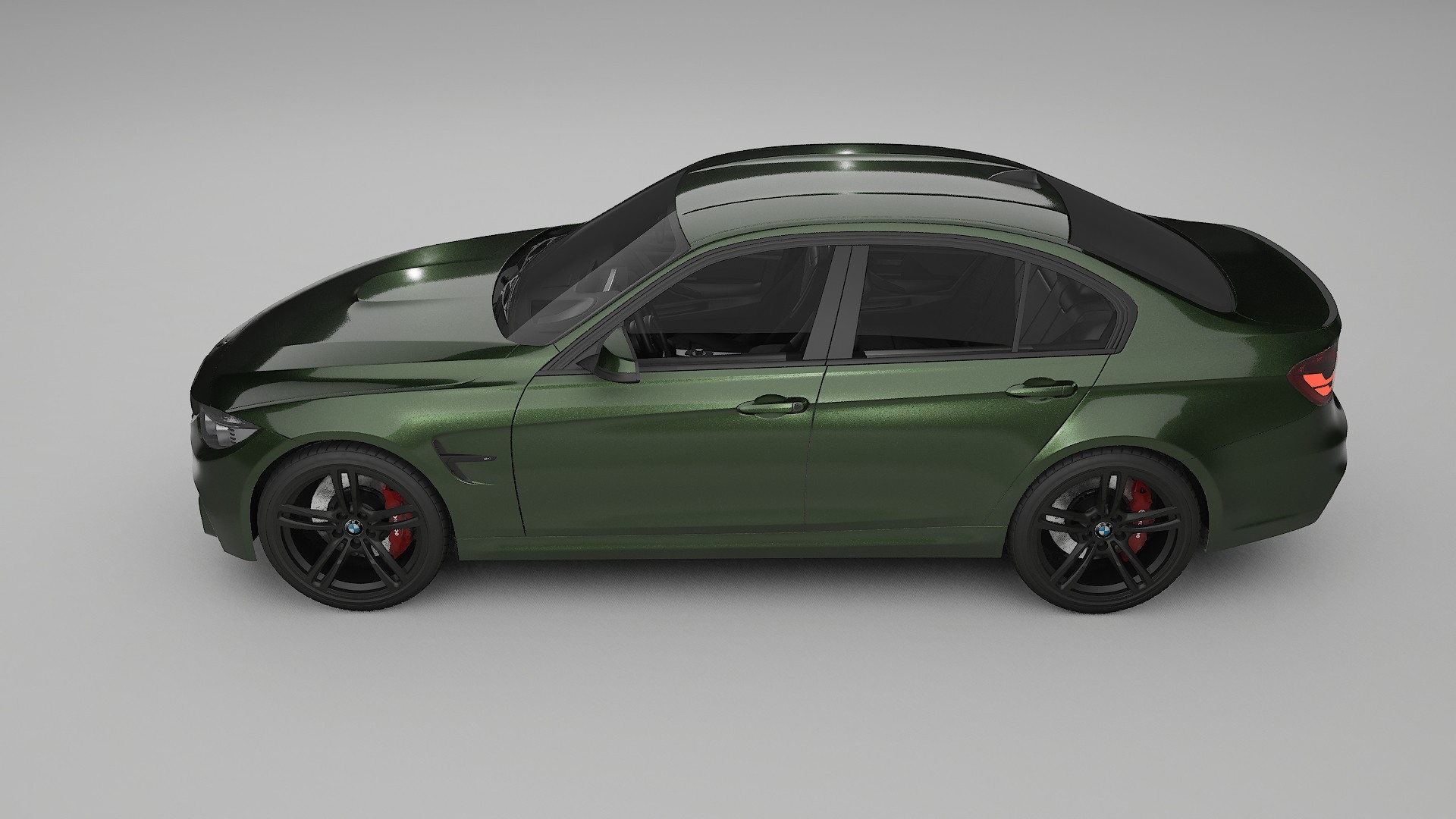 BMW M3 F80 TPU Paint Protection Film | LAGOON Color Change PPF Full Pre-Cut Kit