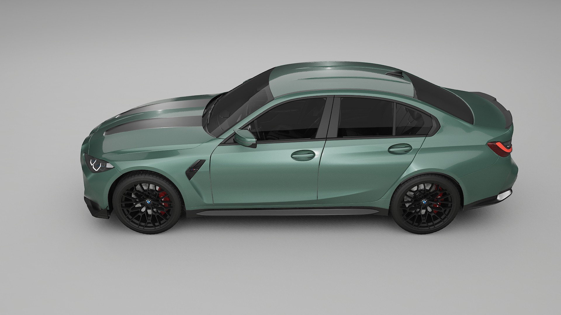 BMW M3 G80 Competition CS TPU Paint Protection Film | EVERGREEN Color Change PPF Full Pre-Cut Kit