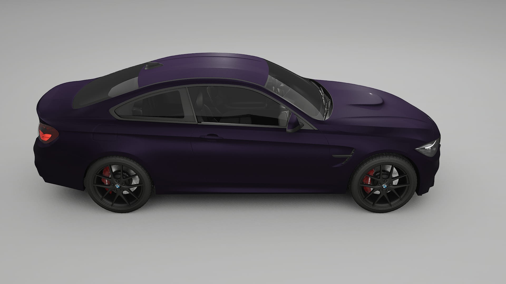 BMW M4 F82 TPU Paint Protection Film | VIOLET Color Change PPF Full Pre-Cut Kit