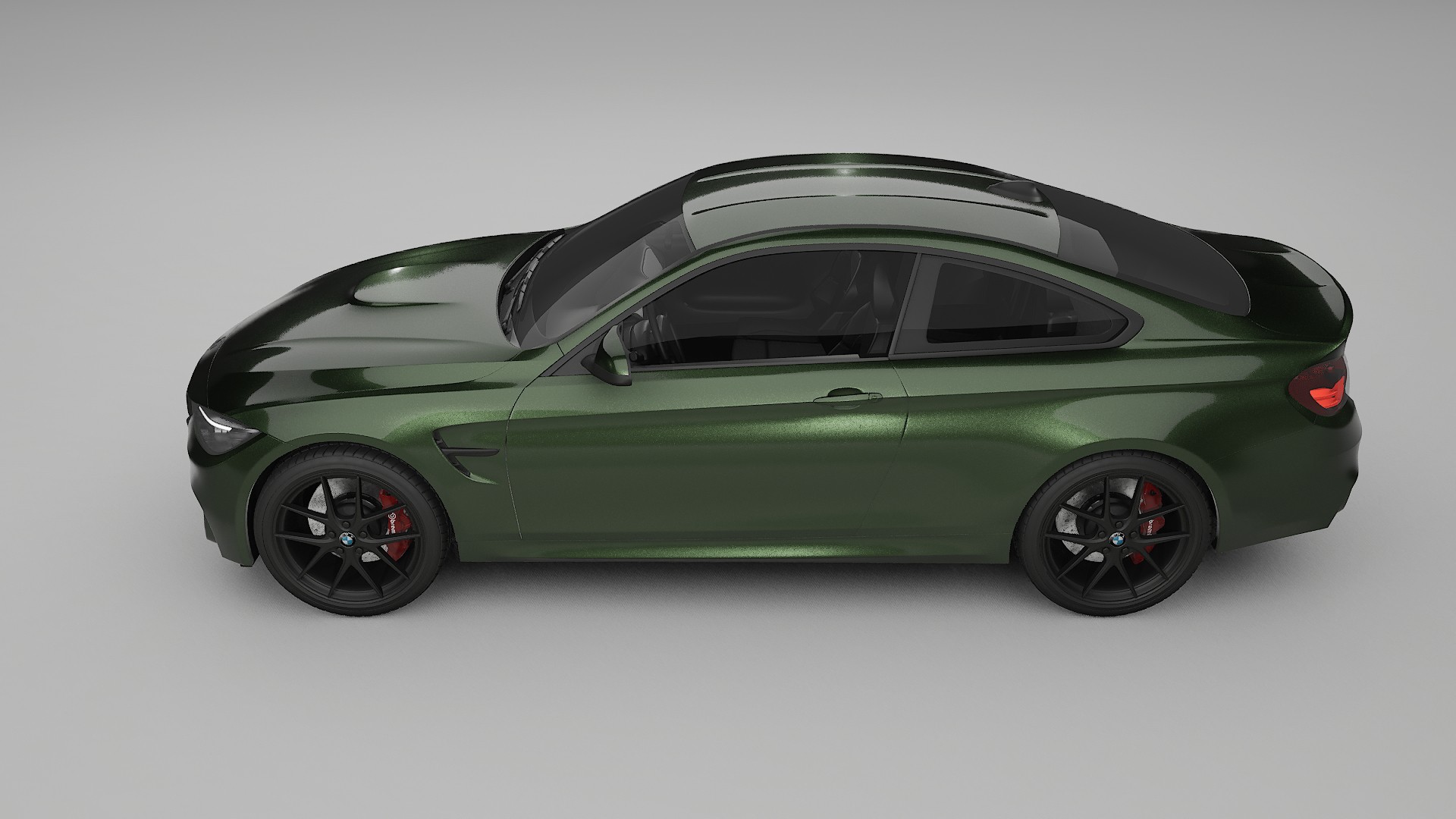 BMW M4 F82 TPU Paint Protection Film | LAGOON Color Change PPF Full Pre-Cut Kit