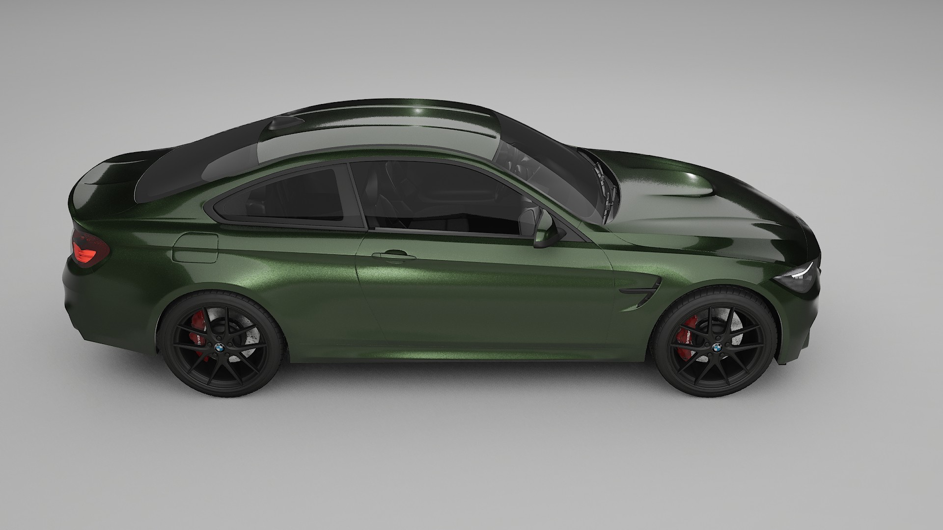 BMW M4 F82 TPU Paint Protection Film | LAGOON Color Change PPF Full Pre-Cut Kit