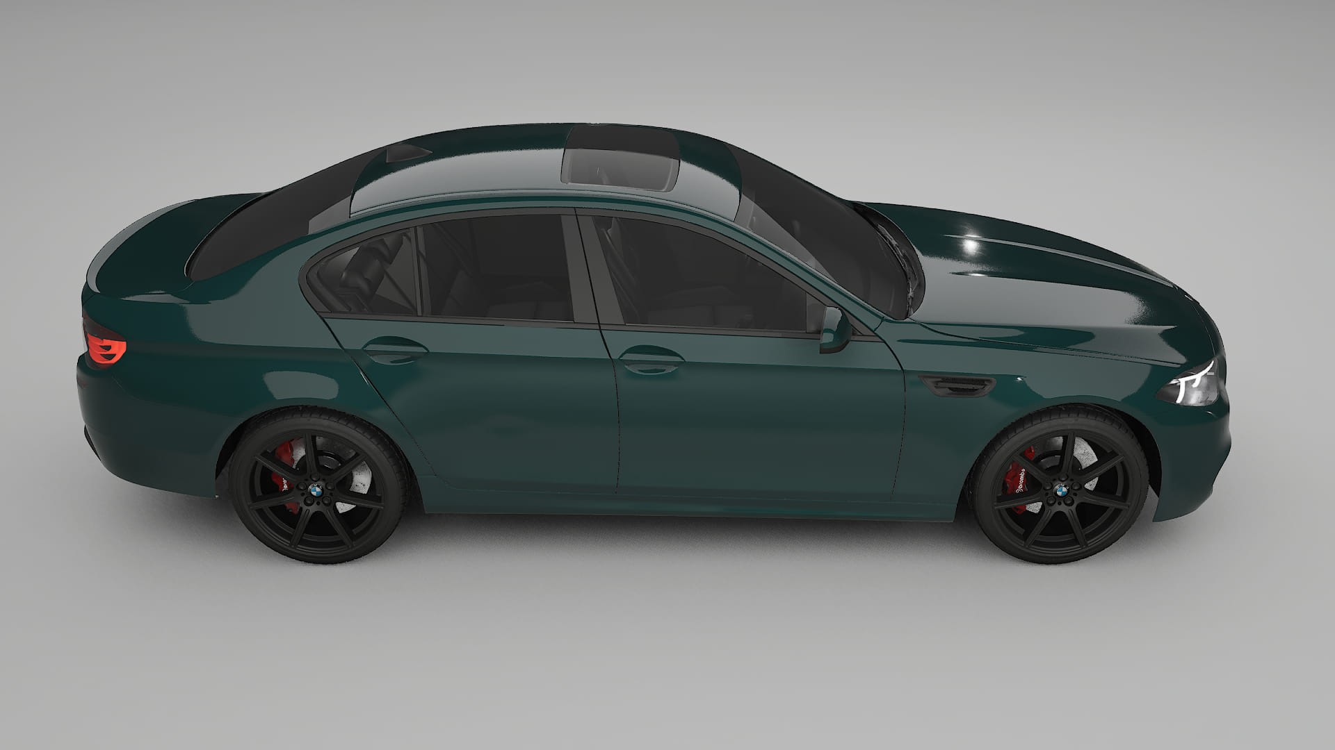 BMW M5 F10 TPU Paint Protection Film | INFERNO Color Change PPF Full Pre-Cut Kit