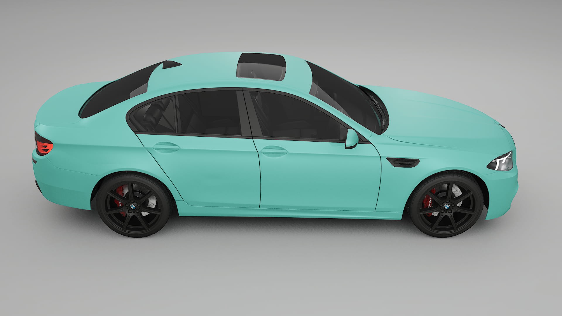 BMW M5 F10 TPU Paint Protection Film | FROST Color Change PPF Full Pre-Cut Kit