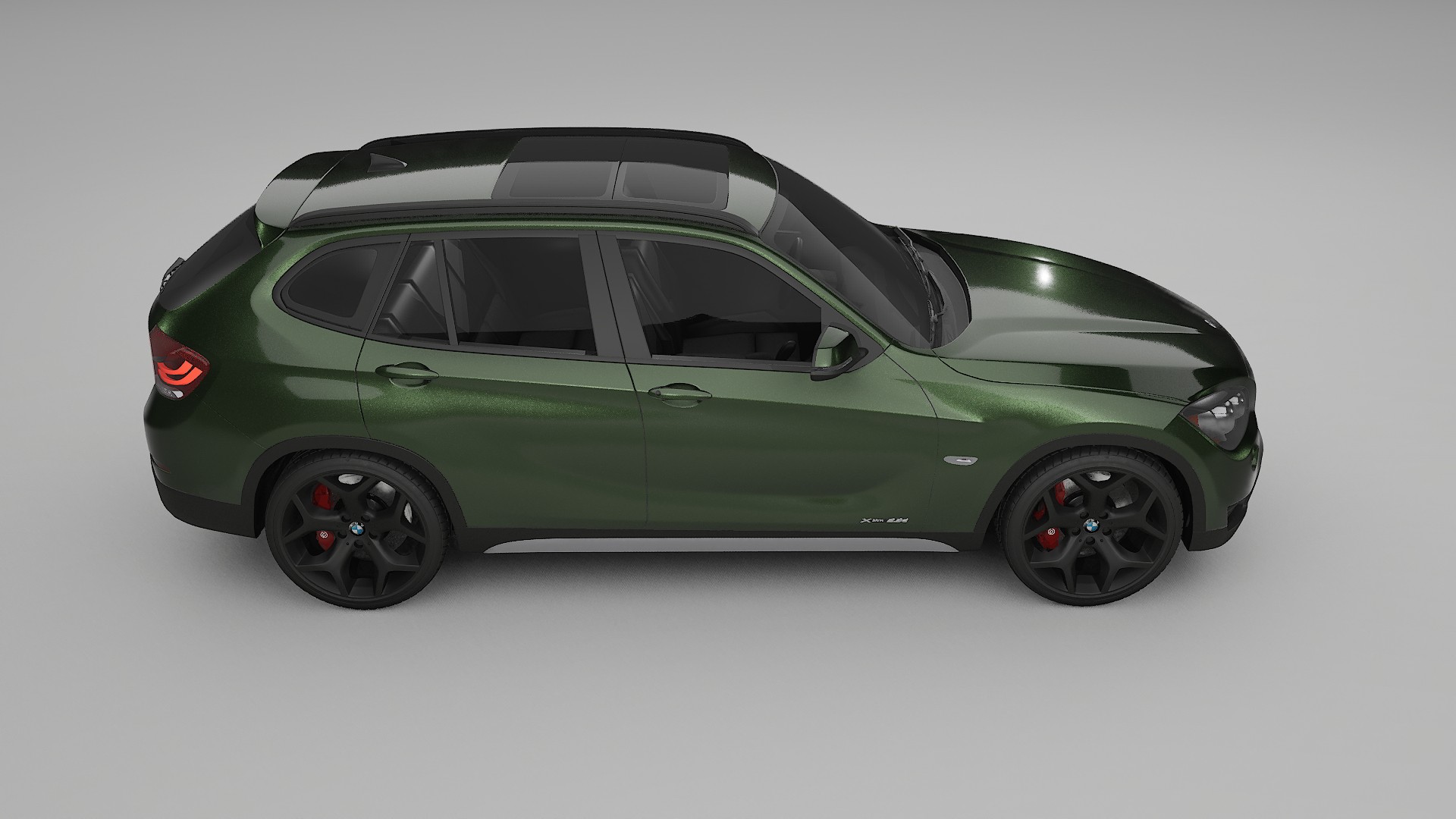 BMW X1 E84 TPU Paint Protection Film | LAGOON Color Change PPF Full Pre-Cut Kit