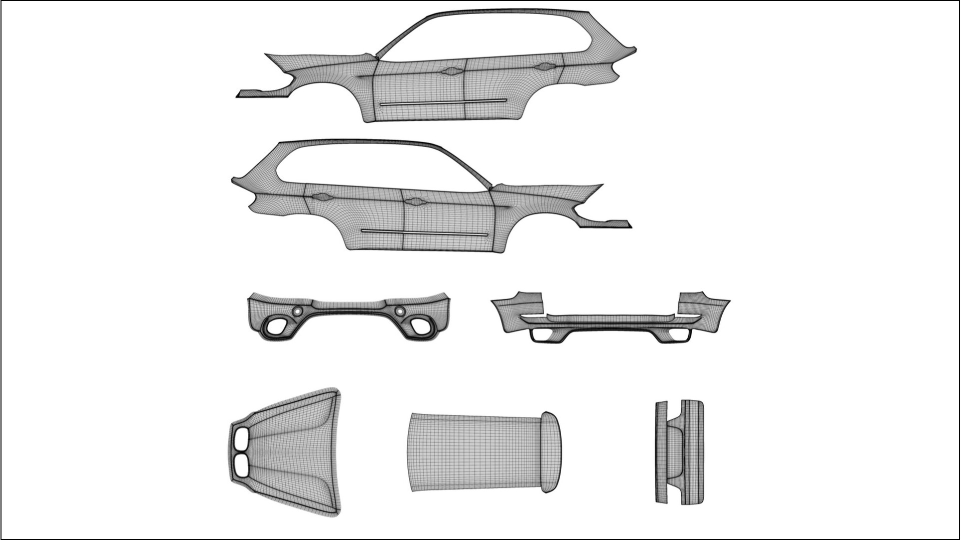 BMW X5 E70 TPU Paint Protection Film | FROST Color Change PPF Full Pre-Cut Kit