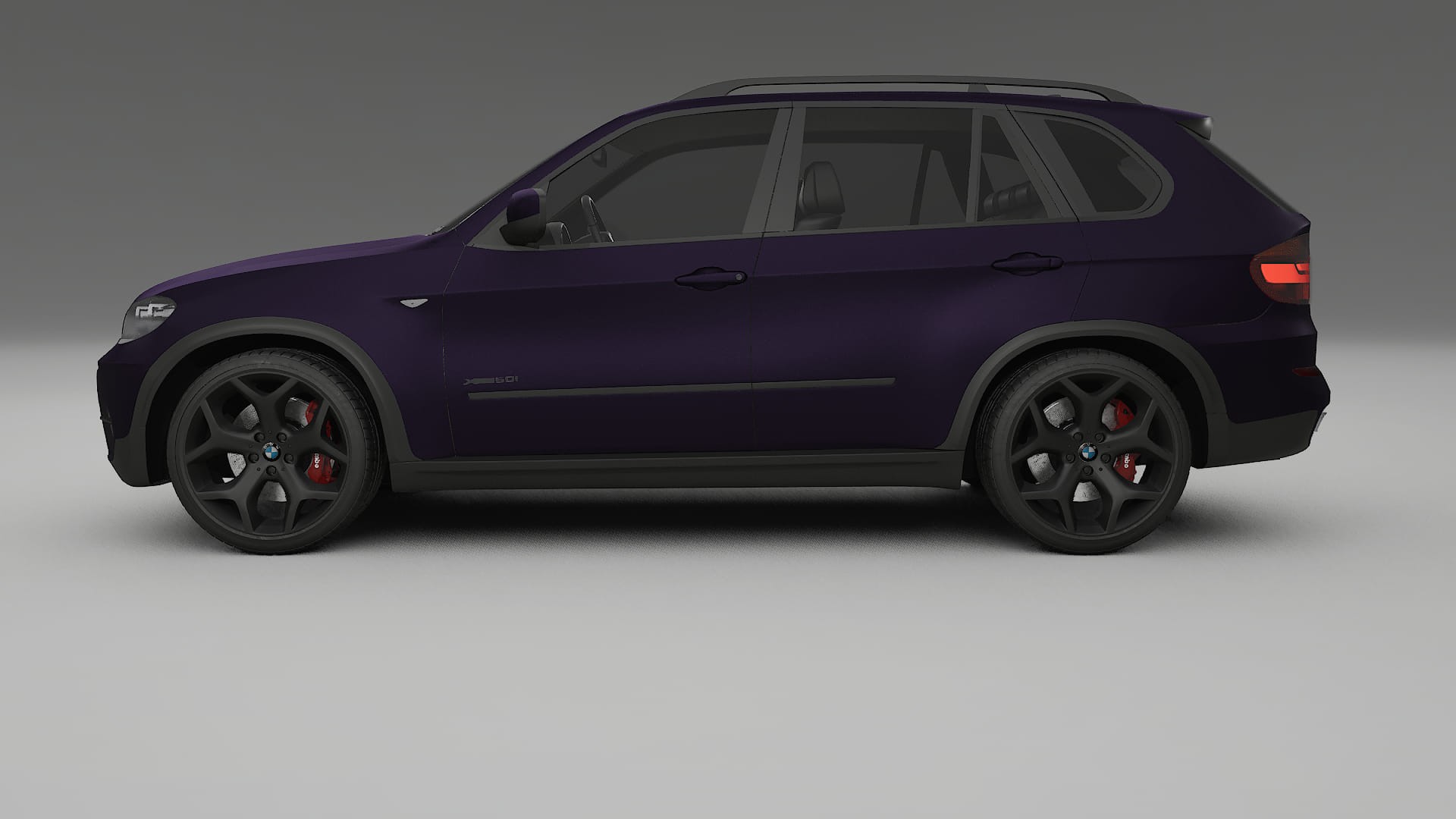 BMW X5 E70 TPU Paint Protection Film | VIOLET Color Change PPF Full Pre-Cut Kit