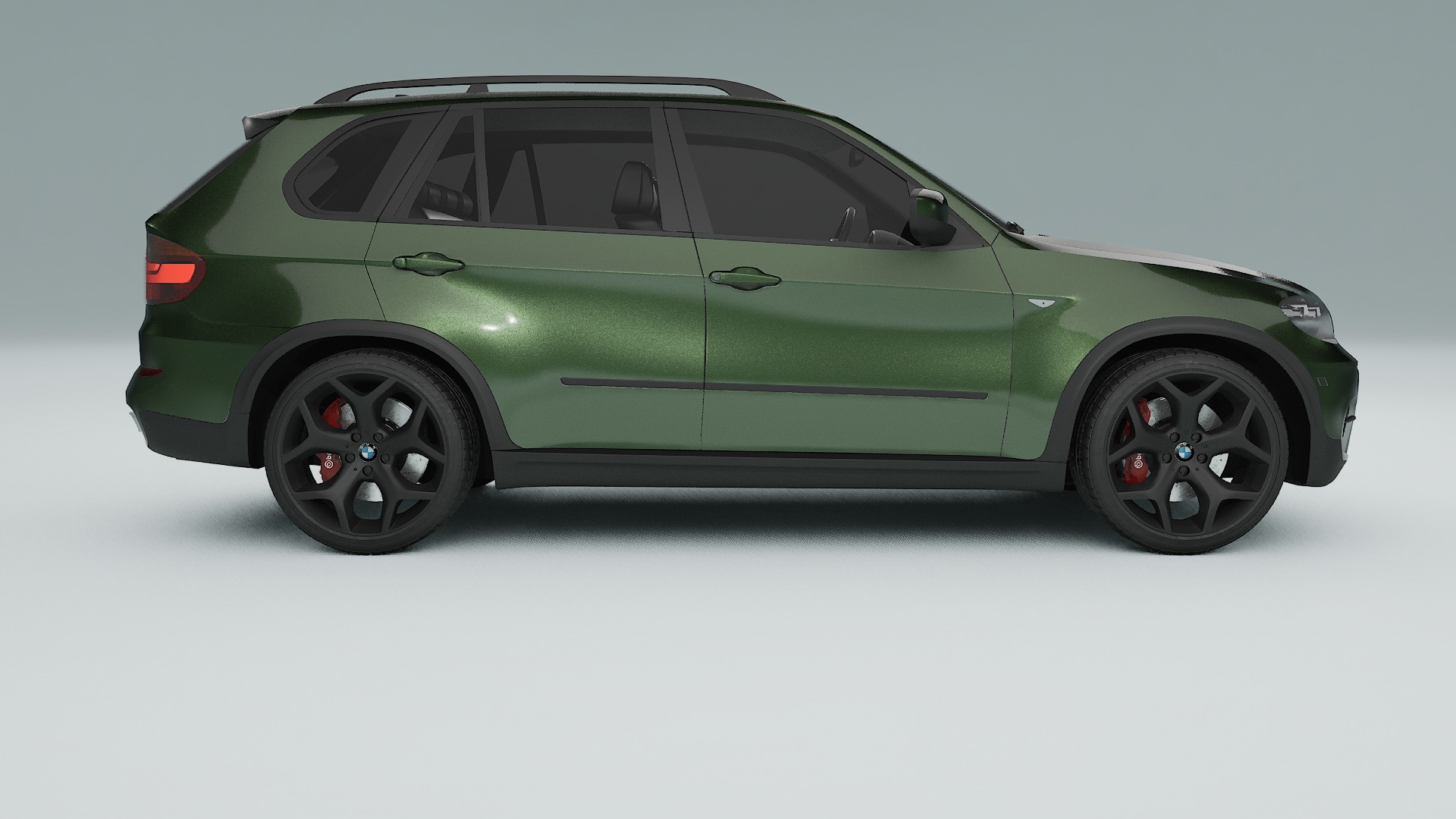 BMW X5 E70 TPU Paint Protection Film | LAGOON Color Change PPF Full Pre-Cut Kit