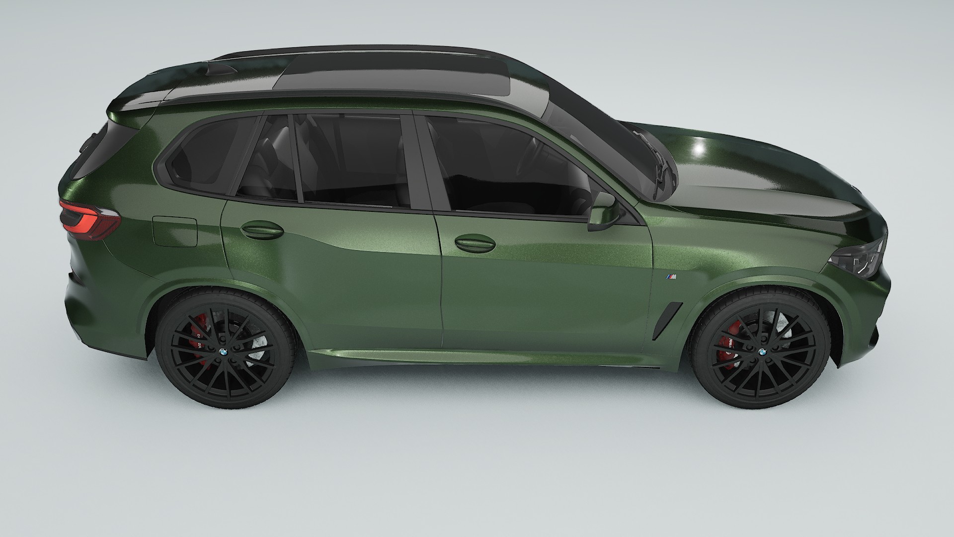 BMW X5 G05 M-Sport TPU Paint Protection Film | LAGOON Color Change PPF Full Pre-Cut Kit