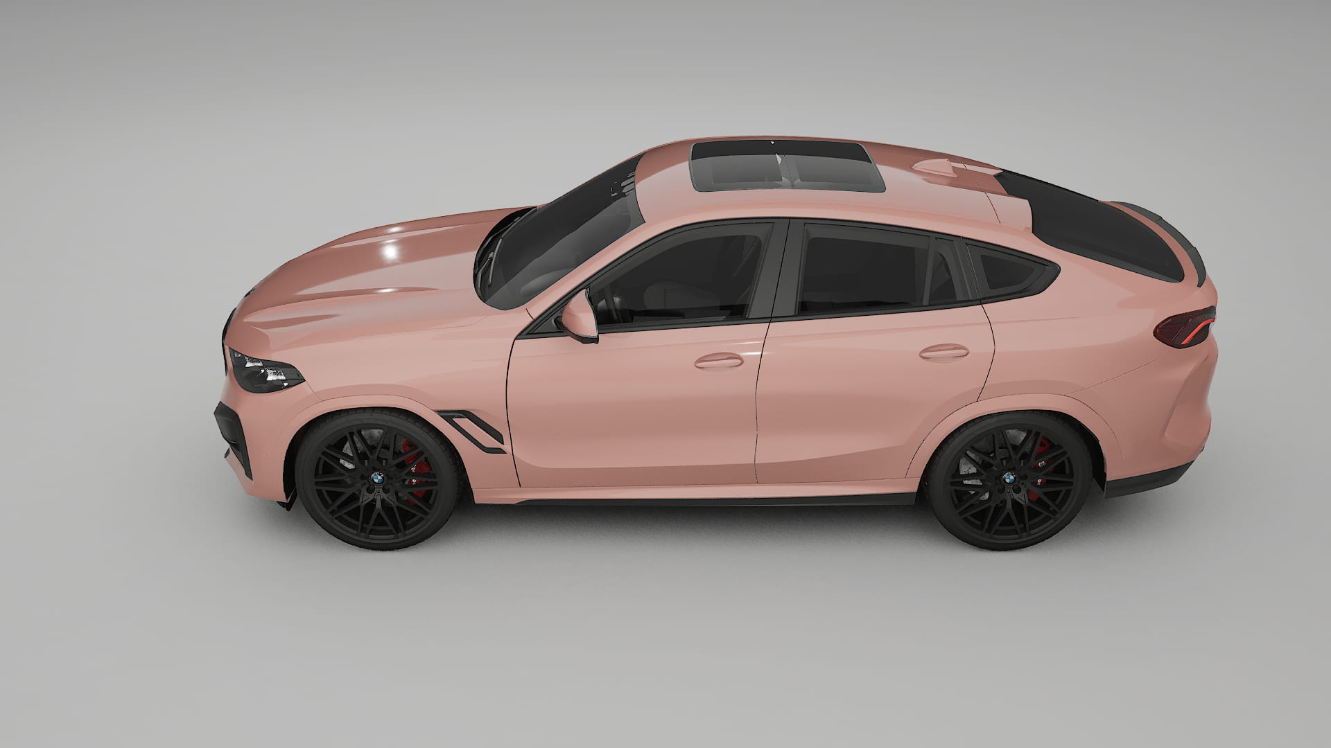 BMW X6 F96 Competition TPU Paint Protection Film | BLUSH Color Change PPF Full Pre-Cut Kit