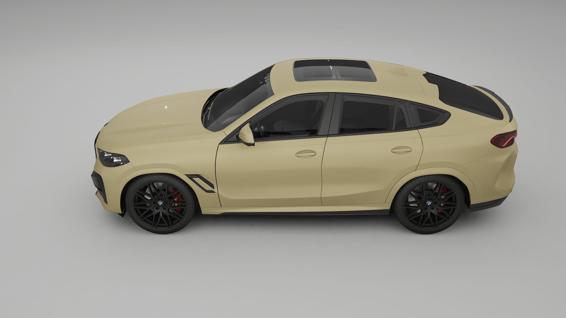 BMW X6 F96 Competition TPU Paint Protection Film | SAND Color Change PPF Full Pre-Cut Kit