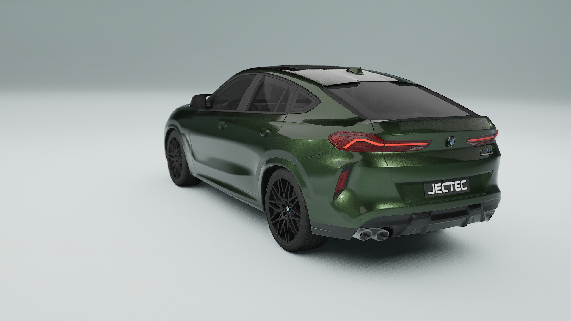 BMW X6 F96 Competition TPU Paint Protection Film | LAGOON Color Change PPF Full Pre-Cut Kit