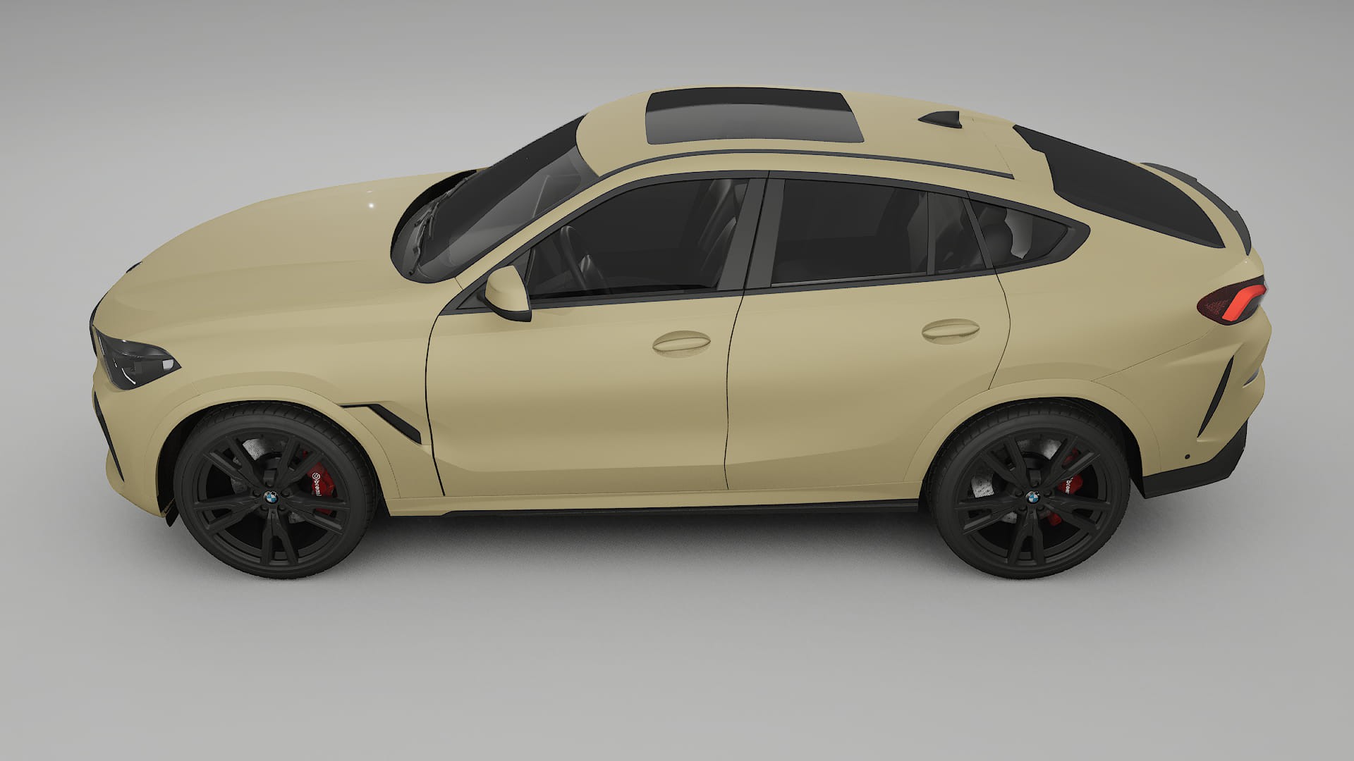 BMW X6 G06 F96 TPU Paint Protection Film | SAND Color Change PPF Full Pre-Cut Kit