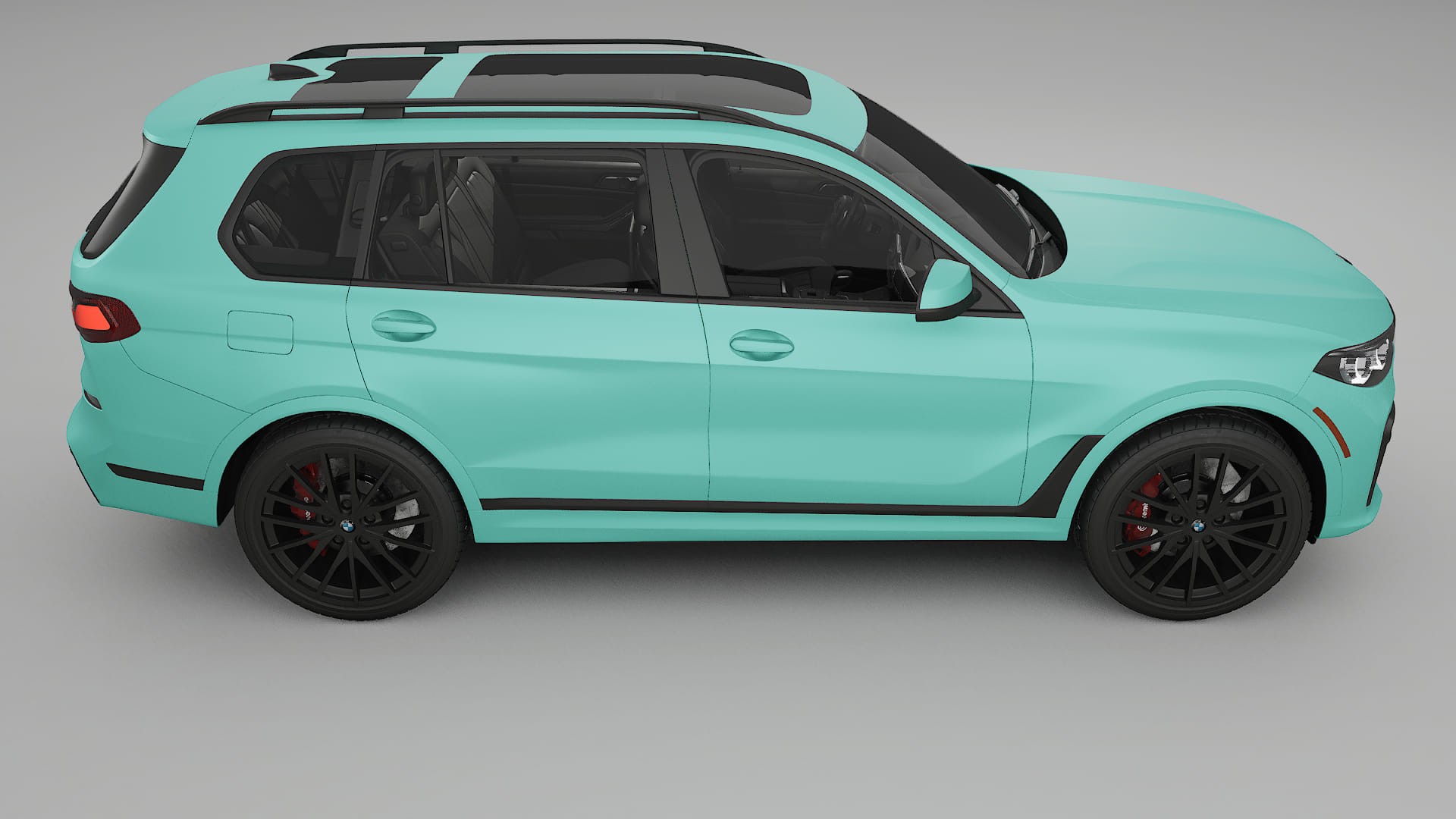 BMW X7 M G07 TPU Paint Protection Film | FROST Color Change PPF Full Pre-Cut Kit