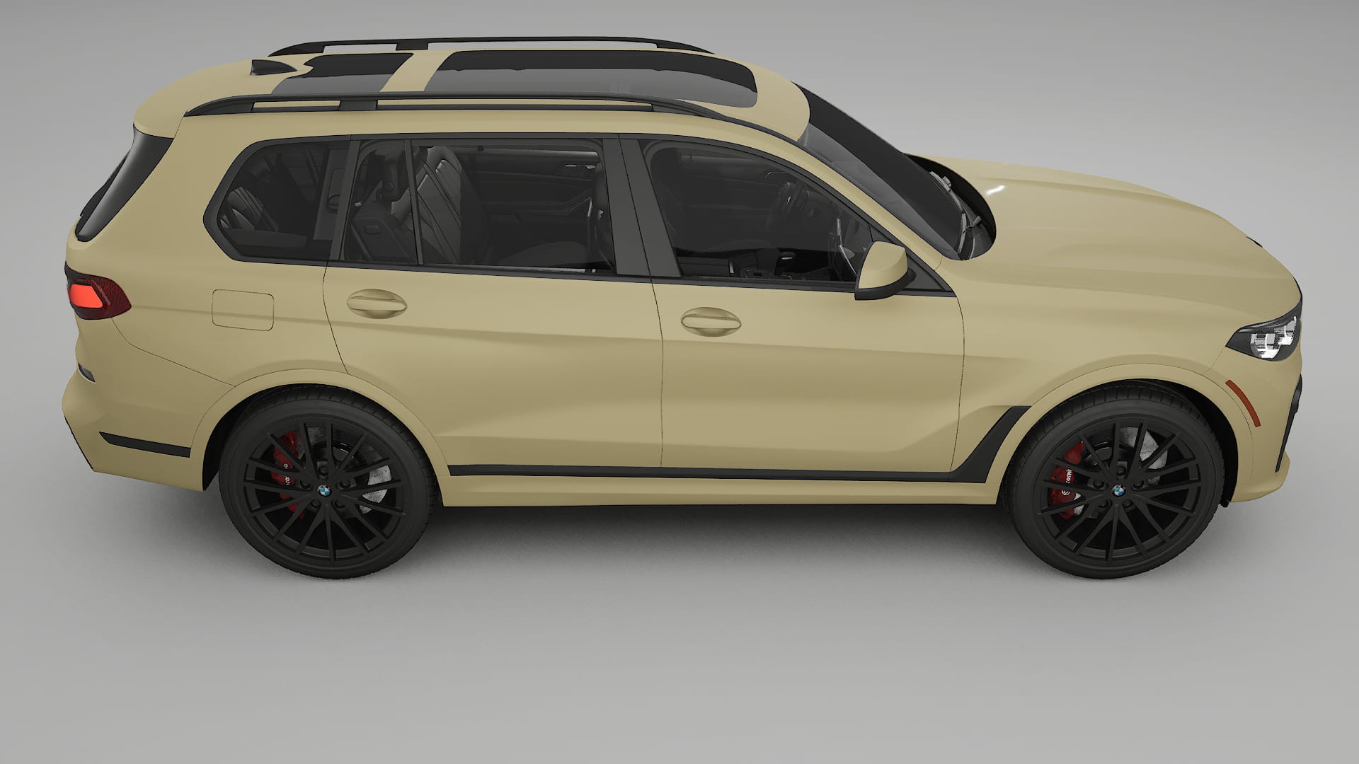 BMW X7 M G07 TPU Paint Protection Film | SAND Color Change PPF Full Pre-Cut Kit