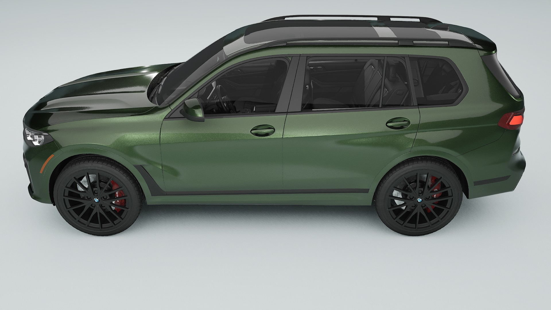 BMW X7 M G07 TPU Paint Protection Film | LAGOON Color Change PPF Full Pre-Cut Kit