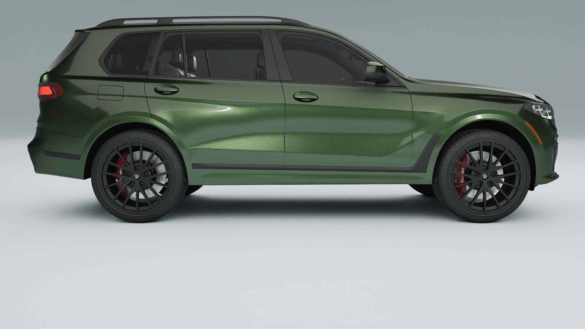 BMW X7 M G07 TPU Paint Protection Film | LAGOON Color Change PPF Full Pre-Cut Kit