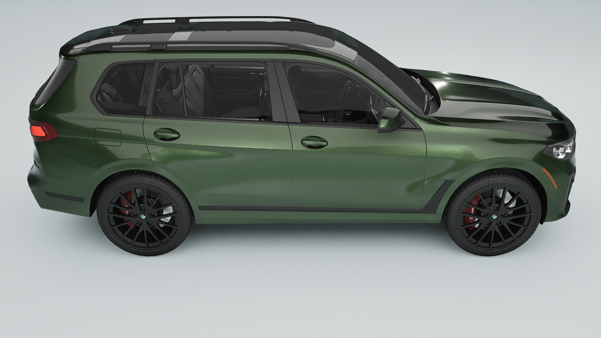 BMW X7 M G07 TPU Paint Protection Film | LAGOON Color Change PPF Full Pre-Cut Kit