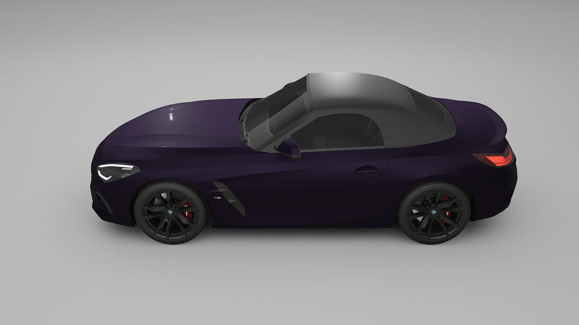 BMW Z4 G29 M40i First edition roadster TPU Paint Protection Film | VIOLET Color Change PPF Full Pre-Cut Kit
