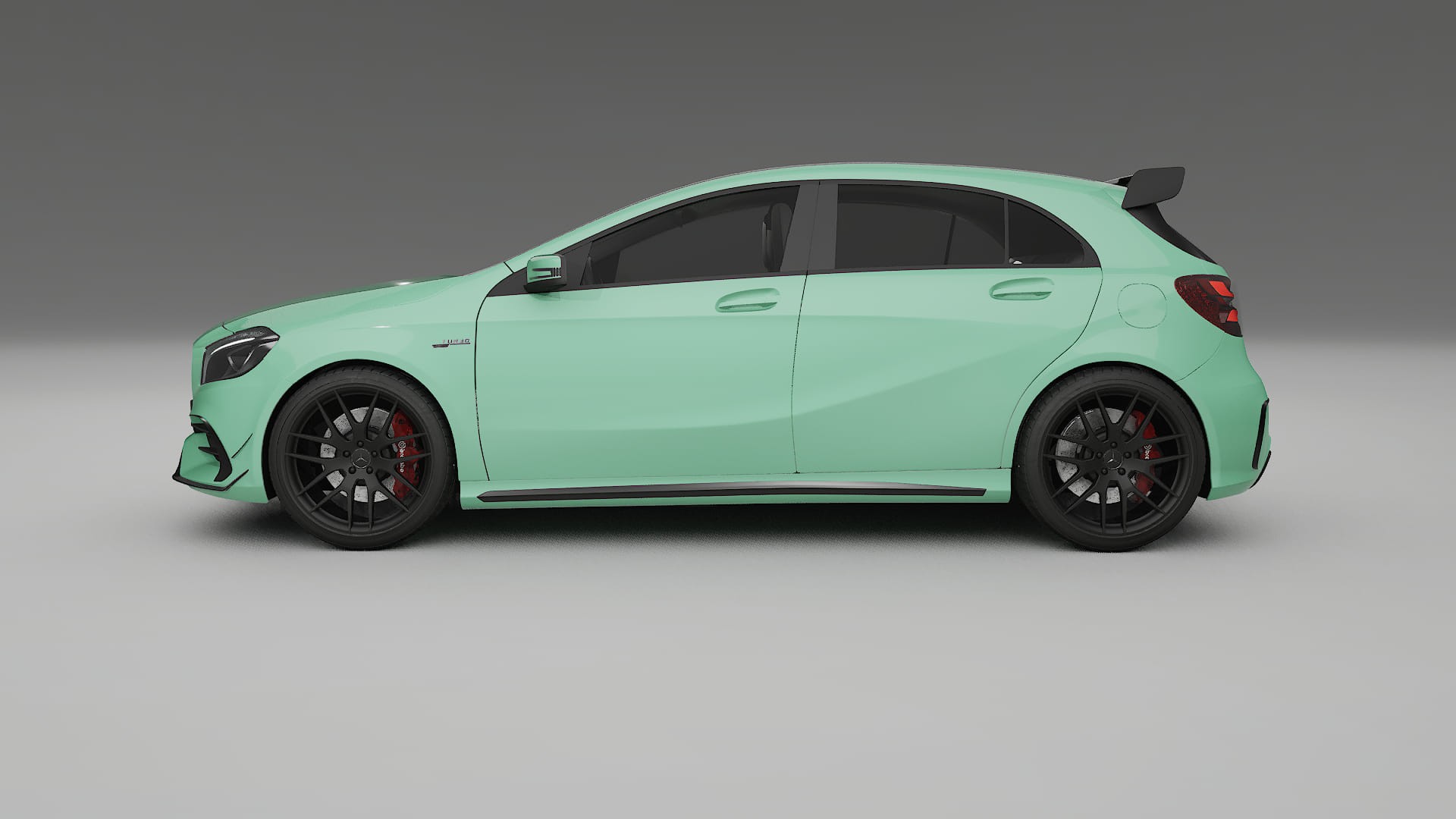 Mercedes A45 AMG W176 TPU Paint Protection Film | DUSTY Color Change PPF Full Pre-Cut Kit