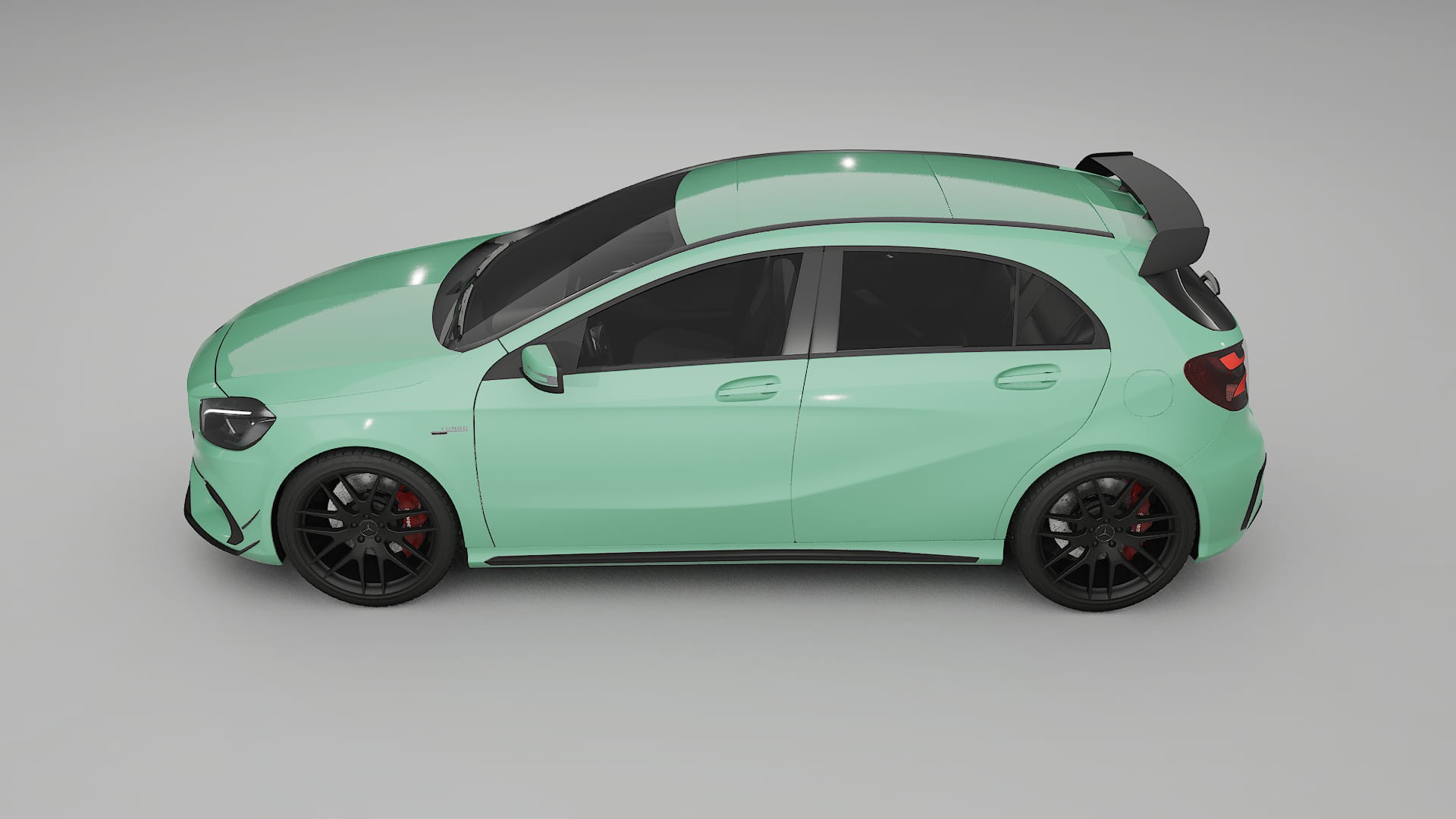 Mercedes A45 AMG W176 TPU Paint Protection Film | DUSTY Color Change PPF Full Pre-Cut Kit