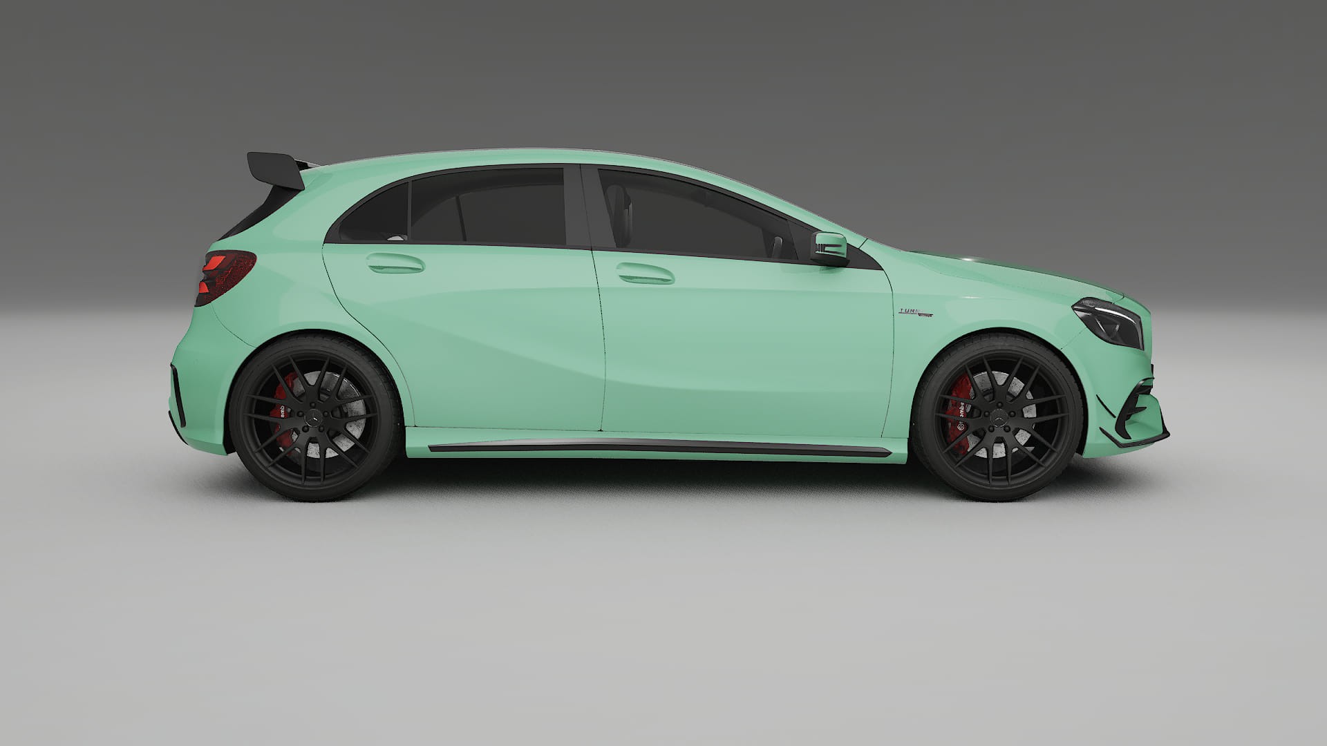 Mercedes A45 AMG W176 TPU Paint Protection Film | DUSTY Color Change PPF Full Pre-Cut Kit