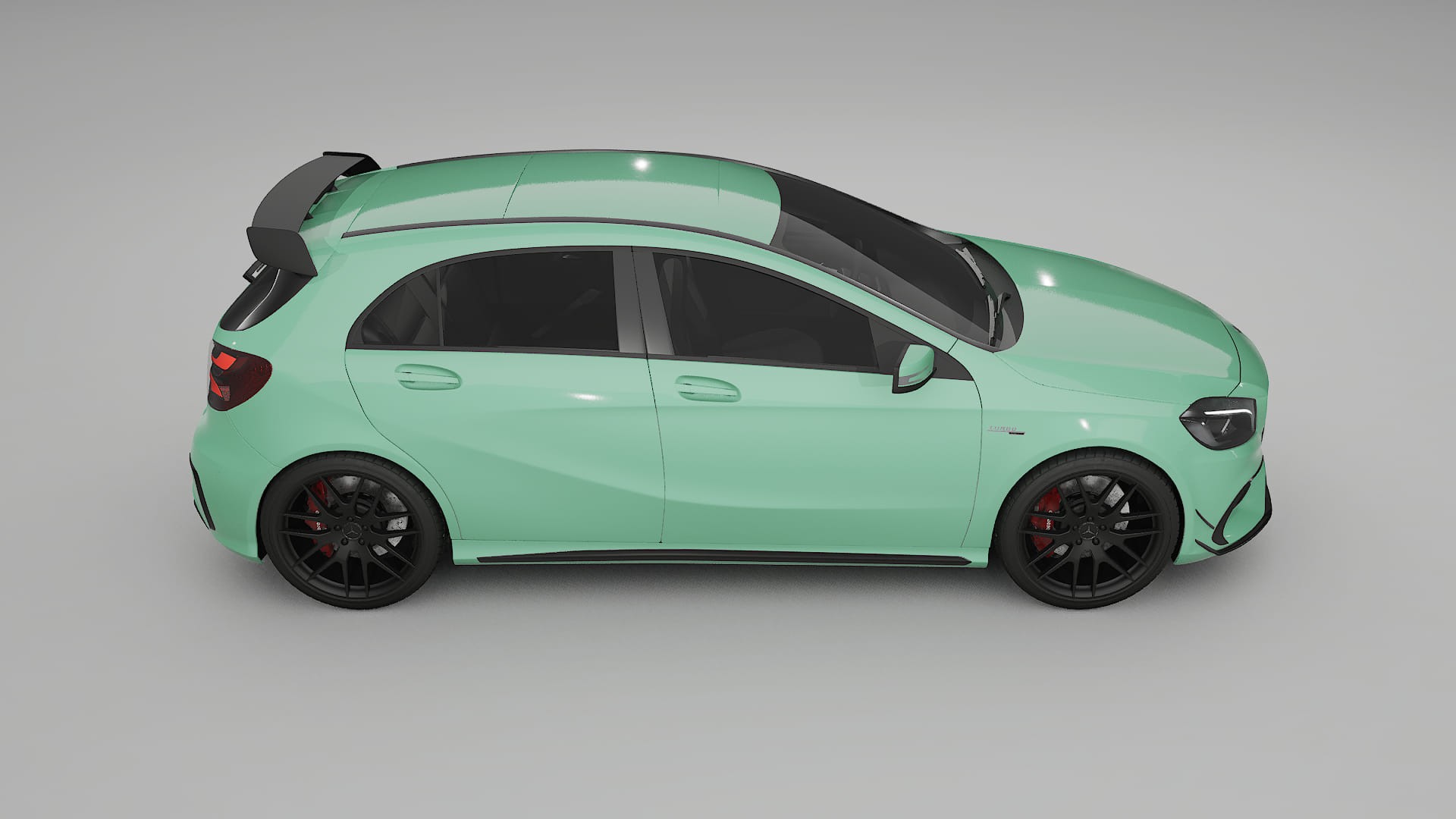 Mercedes A45 AMG W176 TPU Paint Protection Film | DUSTY Color Change PPF Full Pre-Cut Kit