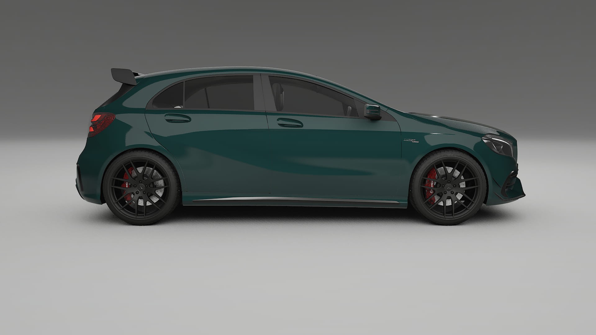 Mercedes A45 AMG W176 TPU Paint Protection Film | INFERNO Color Change PPF Full Pre-Cut Kit