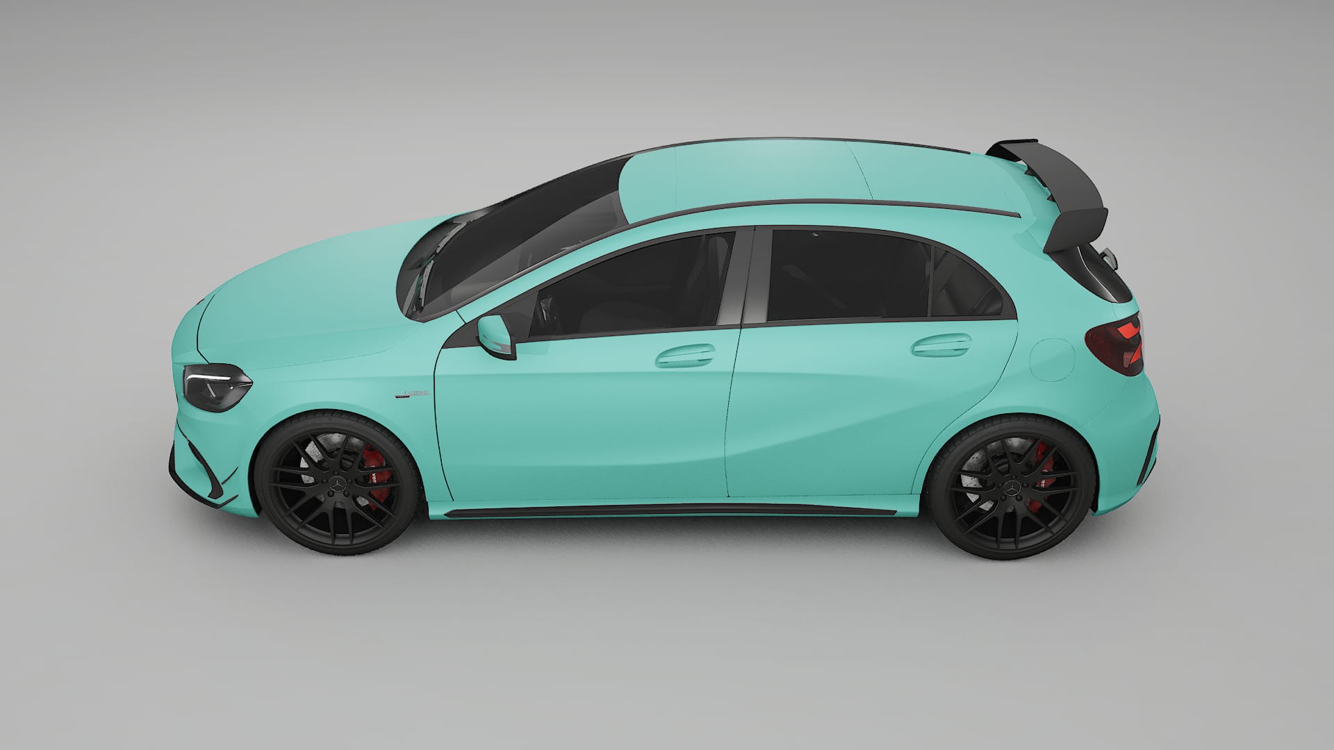 Mercedes A45 AMG W176 TPU Paint Protection Film | FROST Color Change PPF Full Pre-Cut Kit