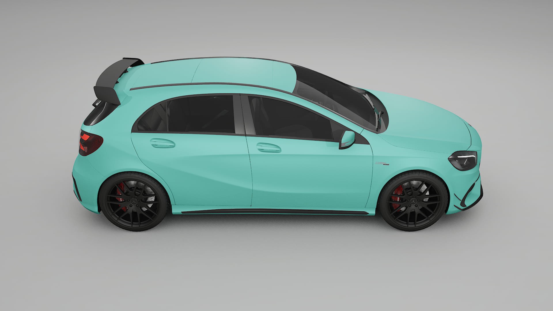 Mercedes A45 AMG W176 TPU Paint Protection Film | FROST Color Change PPF Full Pre-Cut Kit