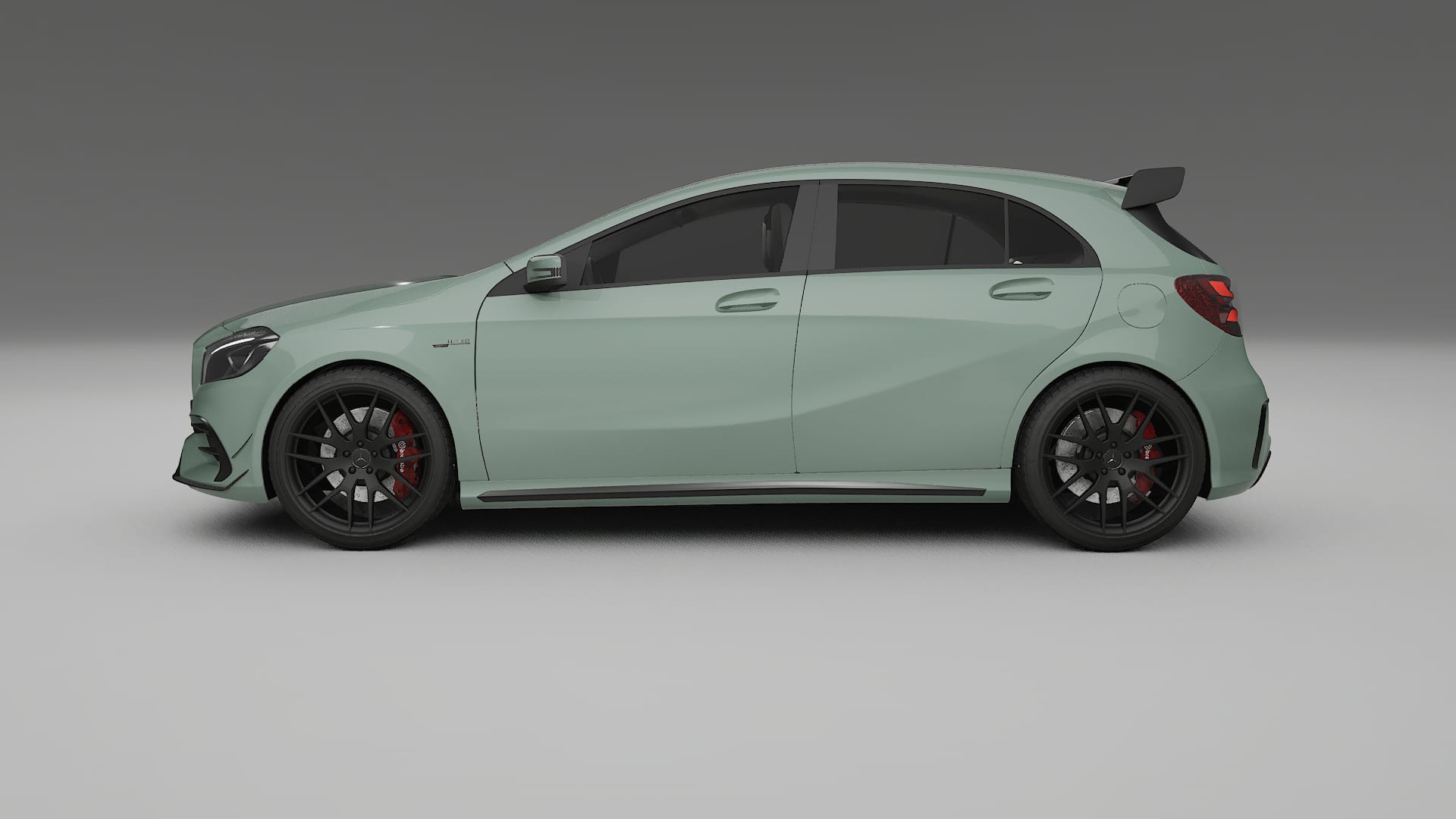 Mercedes A45 AMG W176 TPU Paint Protection Film | CINDER Color Change PPF Full Pre-Cut Kit