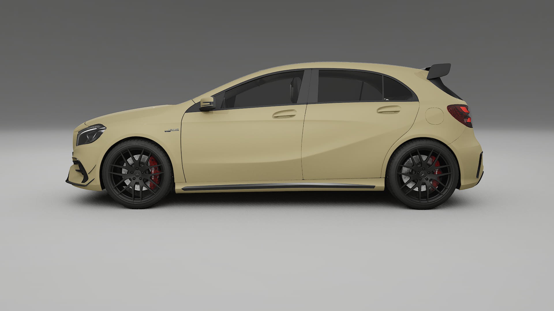 Mercedes A45 AMG W176 TPU Paint Protection Film | SAND Color Change PPF Full Pre-Cut Kit