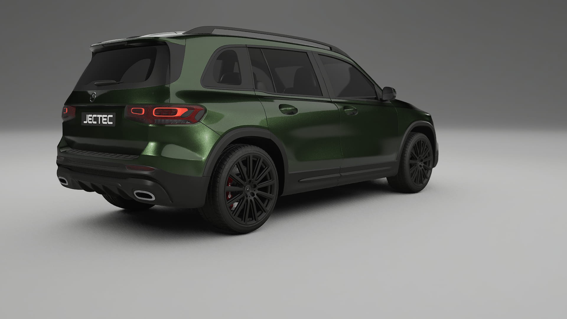 Mercedes AMG GLB TPU Paint Protection Film | LAGOON Color Change PPF Full Pre-Cut Kit