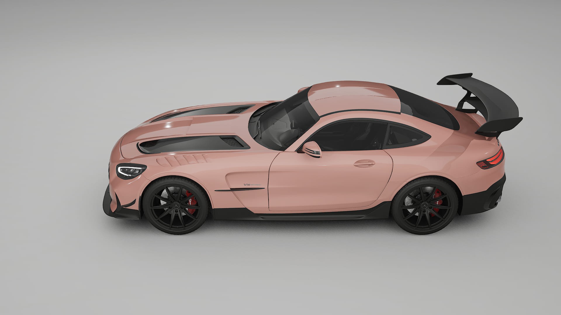 Mercedes AMG GT Black Series C192 Coupe TPU Paint Protection Film | BLUSH Color Change PPF Full Pre-Cut Kit