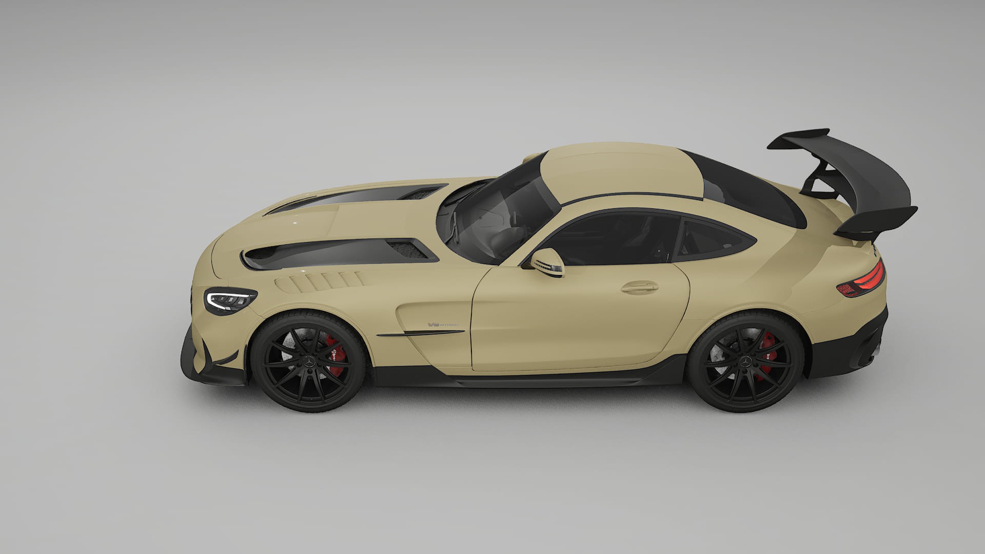 Mercedes AMG GT Black Series C192 Coupe TPU Paint Protection Film | SAND Color Change PPF Full Pre-Cut Kit
